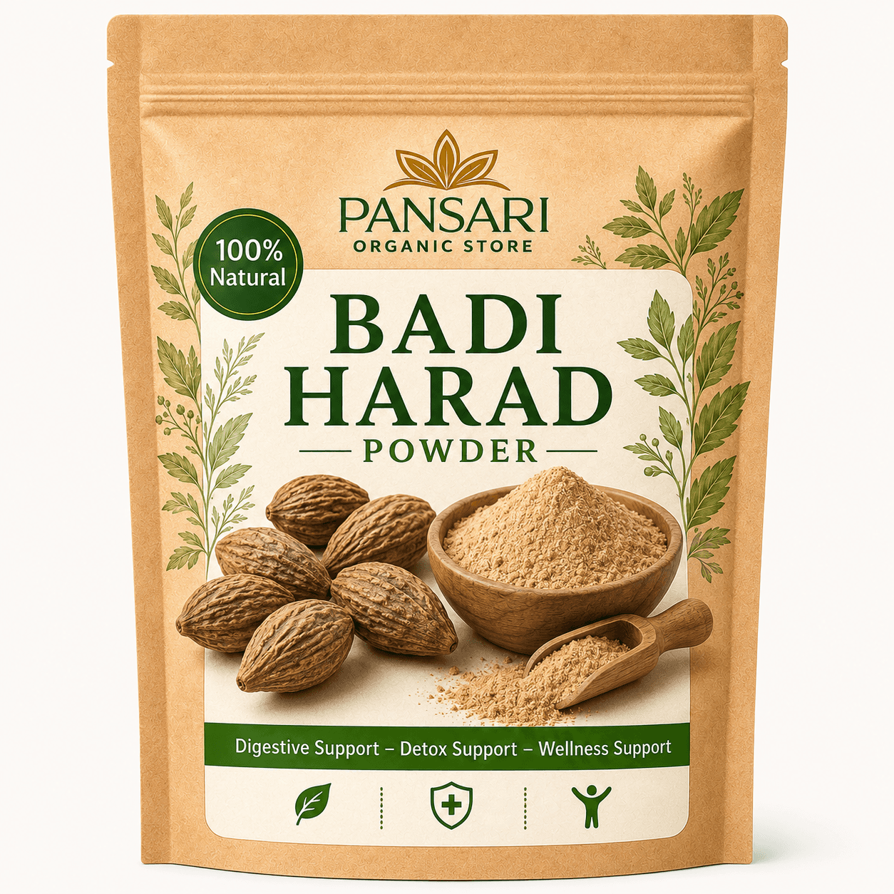 Premium Pure Badi Harad Powder image 1