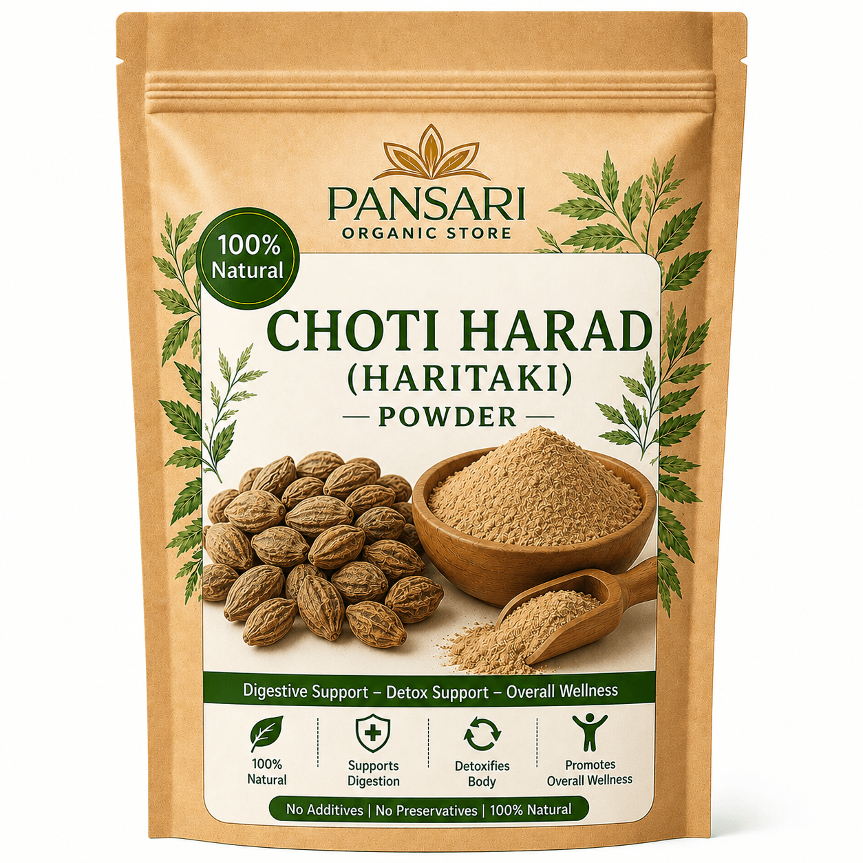 Choti Harad Powder for gentle digestion