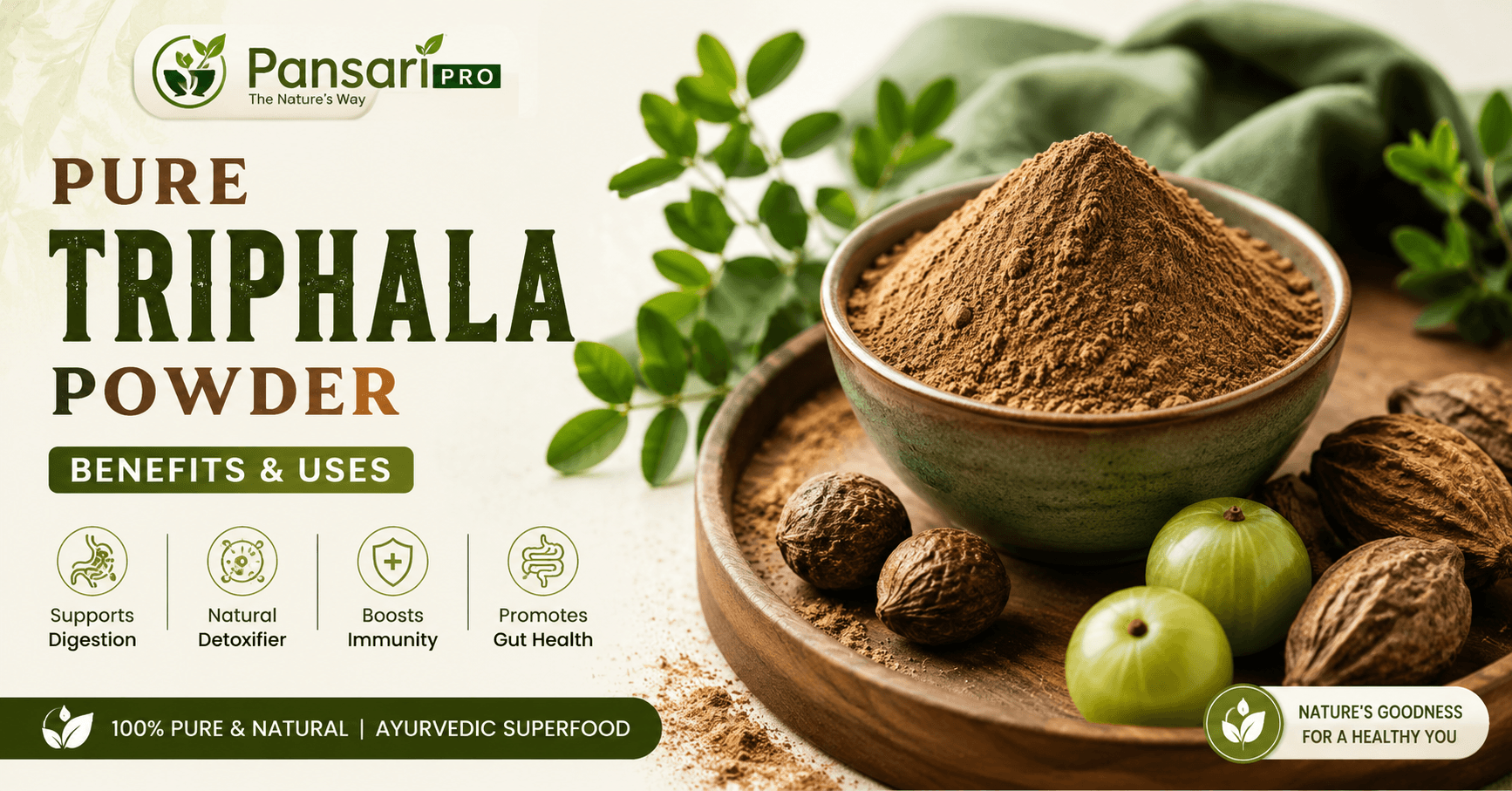 Triphala Powder Benefits & Uses Across India